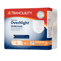 Tranquility Premium Overnight Underwear (Pullups), X-Small to 3XL