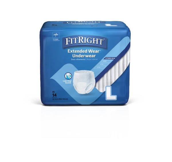 FitRight Extended Wear Pullups, Large