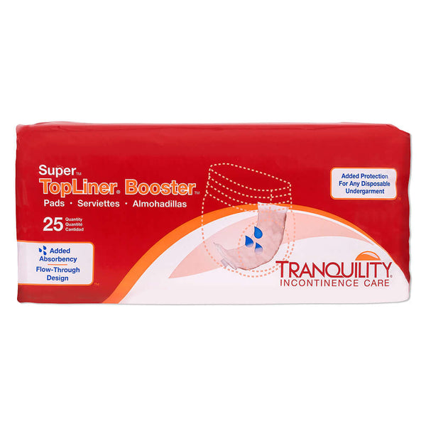 Topliner Super Booster Pads, 200 per case, Adult diapers, Incontinence