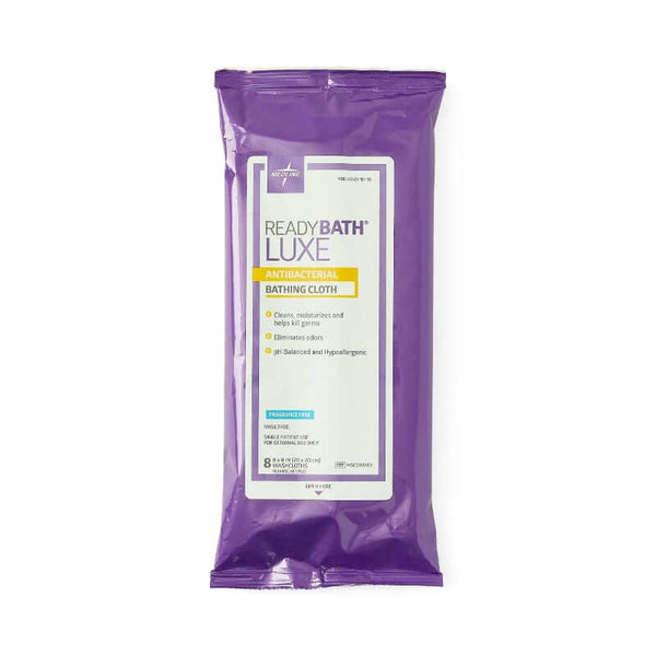 ReadyBath Luxe Total Body Cleansing Washcloths, Antibacterial, Adult Diapers, Incontinence