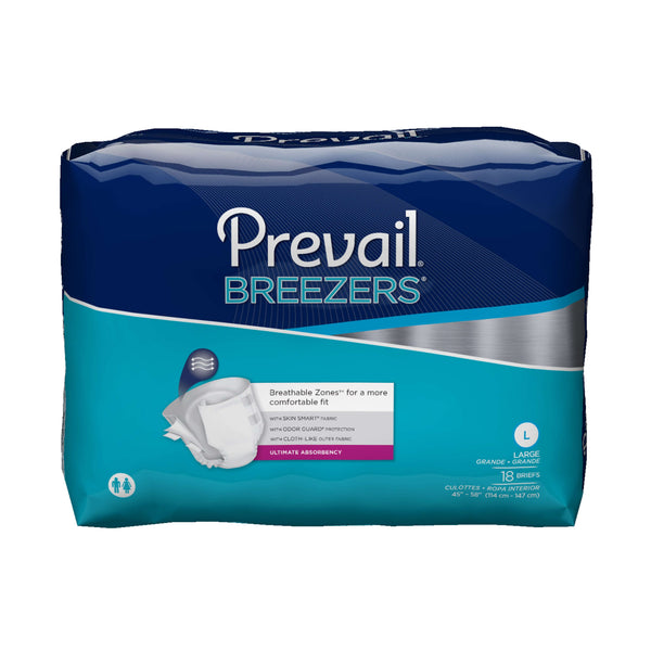 Prevail Breezers Adult Diapers, Incontinence