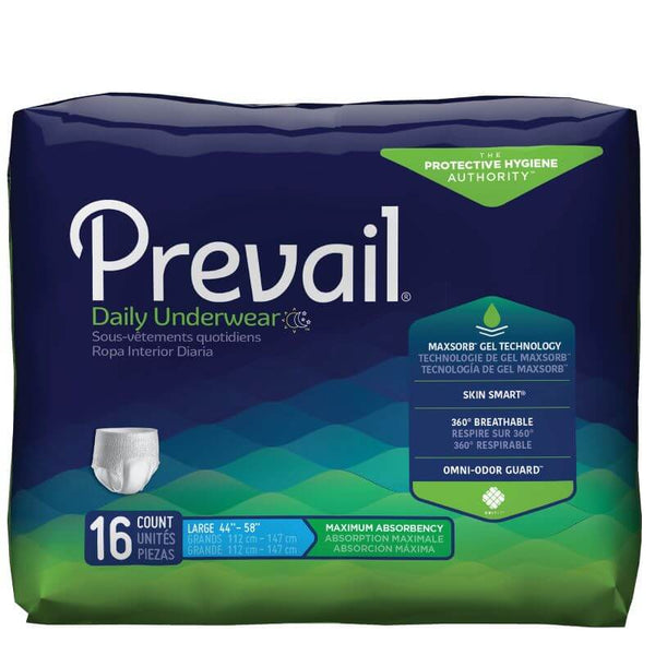 Prevail Underwear Maximum Absorbency (Pullups), Adult Diapers, Incontinence