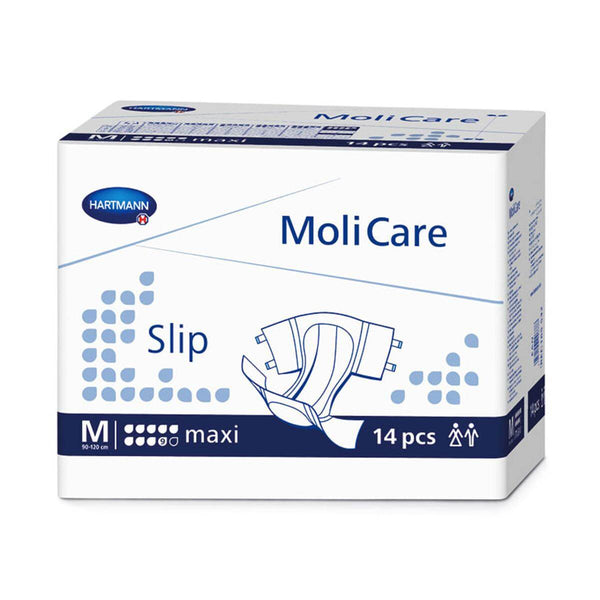 Molicare Slip Maxi Adult Diapers, Plastic Cover, Incontinence