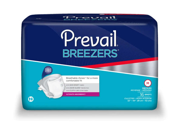 Prevail Breezers Adult Diapers, Incontinence