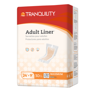 Tranquility Adult Liners, 120 per case
