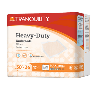 Tranquility Heavy Duty Underpads, 30 x 36, 60 per case