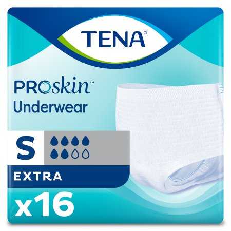 Tena Proskin Extra Protective Underwear, Small