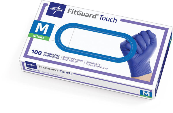 FitRight Touch Nitrile Exam Gloves, Medium