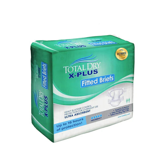 Typex Dry Total Dry X-Plus Ultimate Briefs (Tabbed Style) | Magic Medical