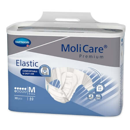 Molicare Premium Elastic 6D Adult Diapers, Incontinence