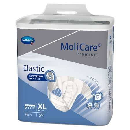 Molicare Premium Elastic 6D Adult Diapers, Incontinence