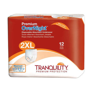 Tranquility Premium Overnight Underwear, Adult diapers, Incontinence