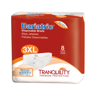 Tranquility Bariatric Adult Diapers, 3XL, 32 per case, Incontinence