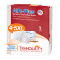 Tranquility Air Plus Adult Diapers, 4X/5X, 32 per case, Incontinence