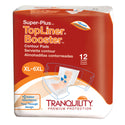 Topliner Super-Plus Contour Booster Pads, 96 per case, Adult diapers, Incontinence