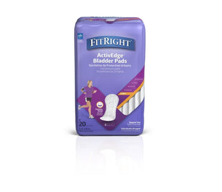 FitRight Active Edge Bladder Pads, Light