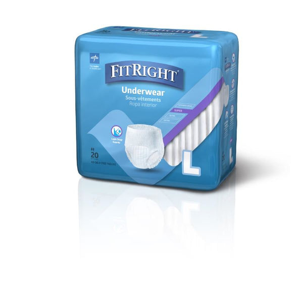 Fitright Super Underwear, Large