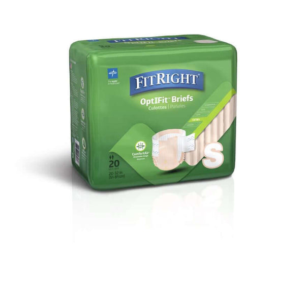 FitRight Adult Diapers, Small, Incontinence