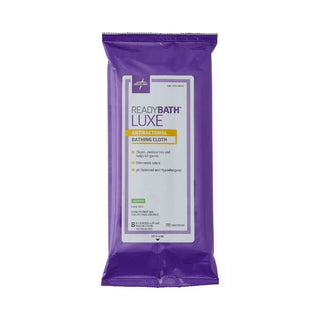 ReadyBath Luxe Total Body Cleansing Washcloths, Antibacterial, Adult Diapers, Incontinence