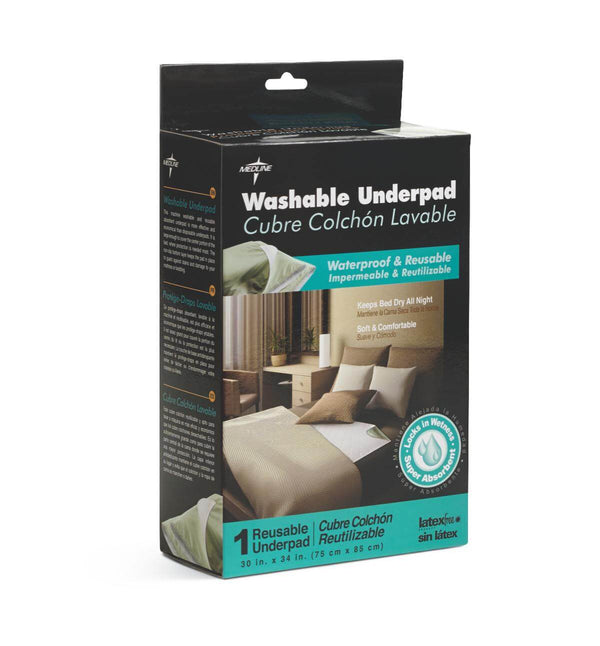 Medline Washable Underpads, 30 x 34, 6 per case, SHIPPING INCLUDED