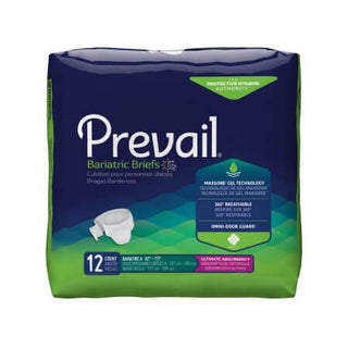 Prevail Bariatric Adult Diapers 2X and 3X, Incontinence