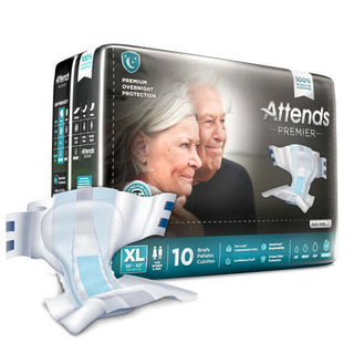 Attends Premier Briefs (Adult Diapers) for Incontinence Care