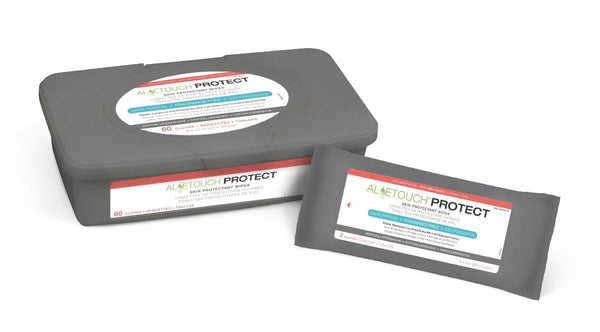 AloeTouch Protect Skin Protectant Barrier Wipes, Adult Diapers, Incontinence