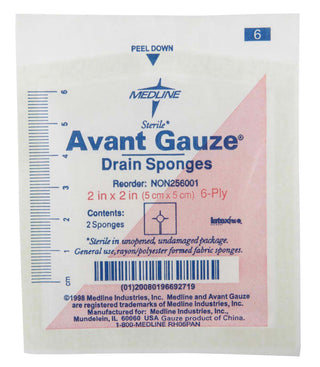 Avant IV Drain Sponges, 2x2, Adult Diapers, Incontinence