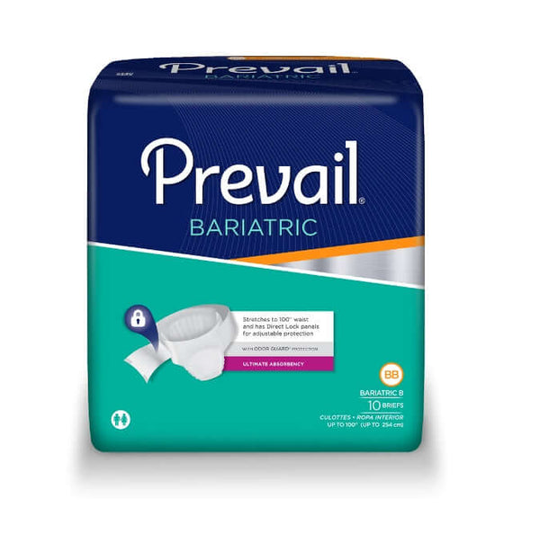 Prevail Bariatric B Adult Diapers, Incontinence