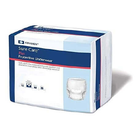 Sure Care Plus Select Protective Underwear, 2XL, 48 per case, Adult Diapers, Incontinence