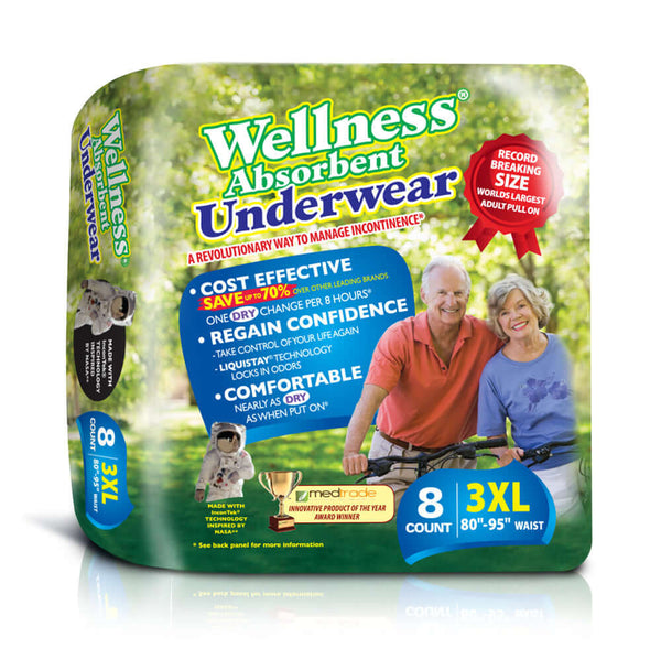 Unique Wellness Adult Pullups, Adult diapers, Incontinence